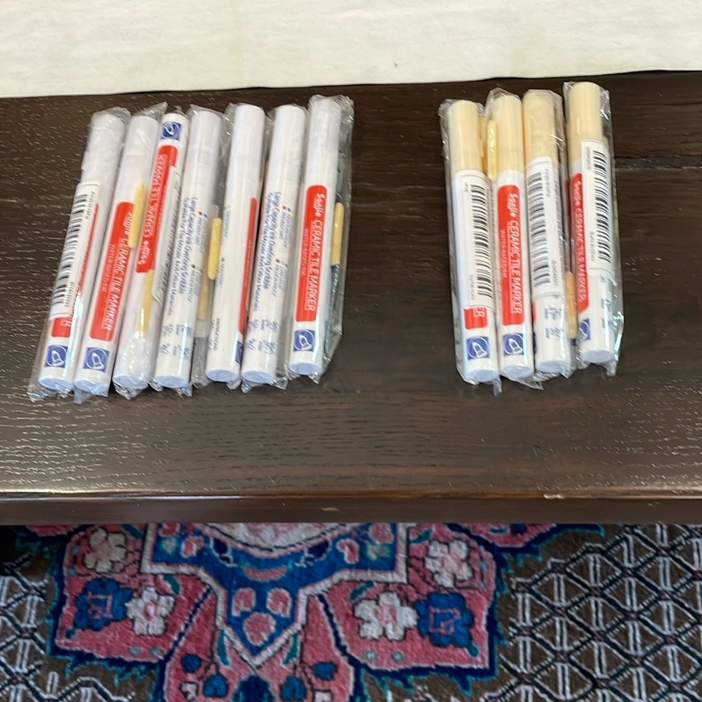 11 Ceramic Tile Marker Water Based Ink NIB